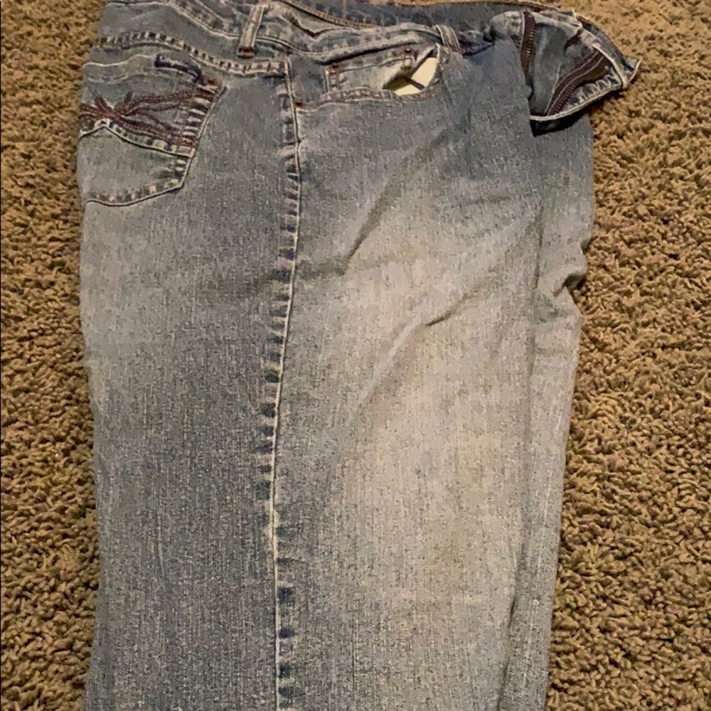 Capri Jean shorts